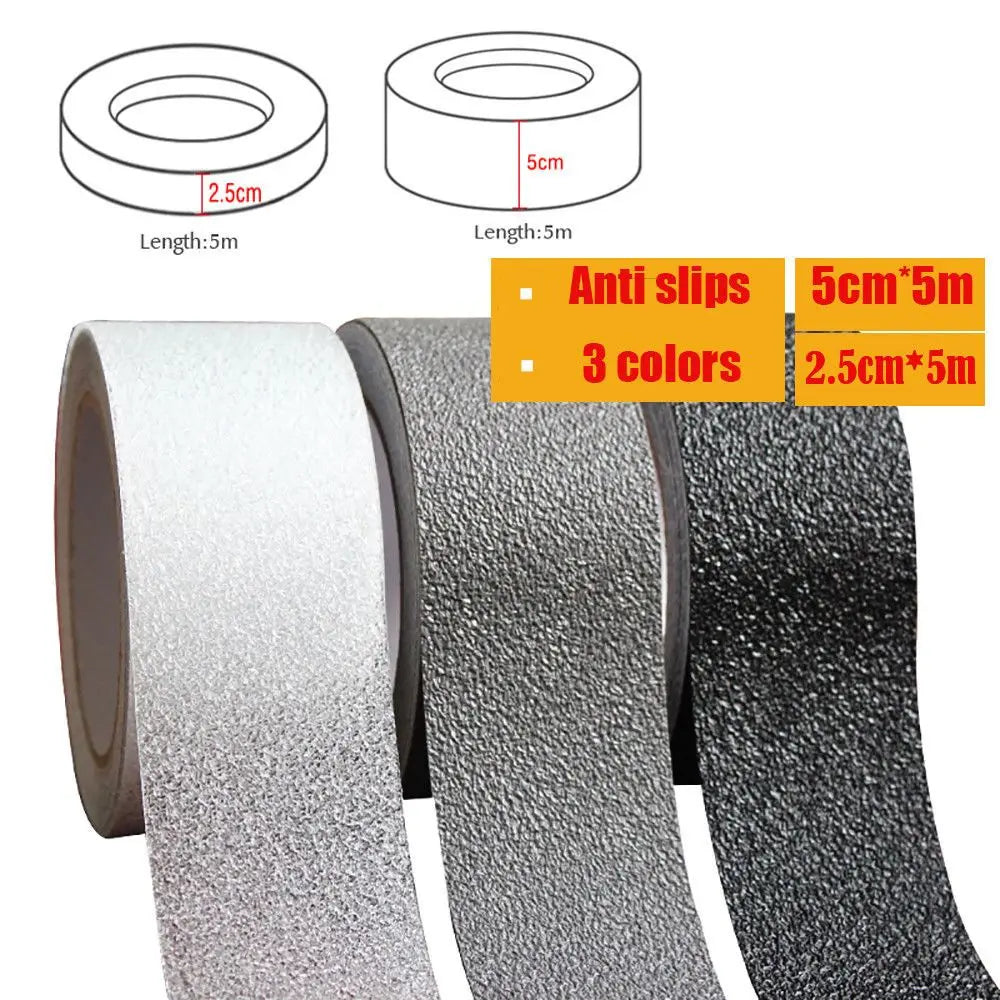 Anti-Slip Stair Tape 5m High Friction Safety Tread
