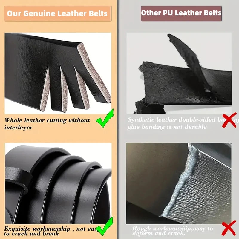 Genuine Cowhide Leather Knotted Belt for Women – Soft Gothic Retro Corset Girdle for Dresses