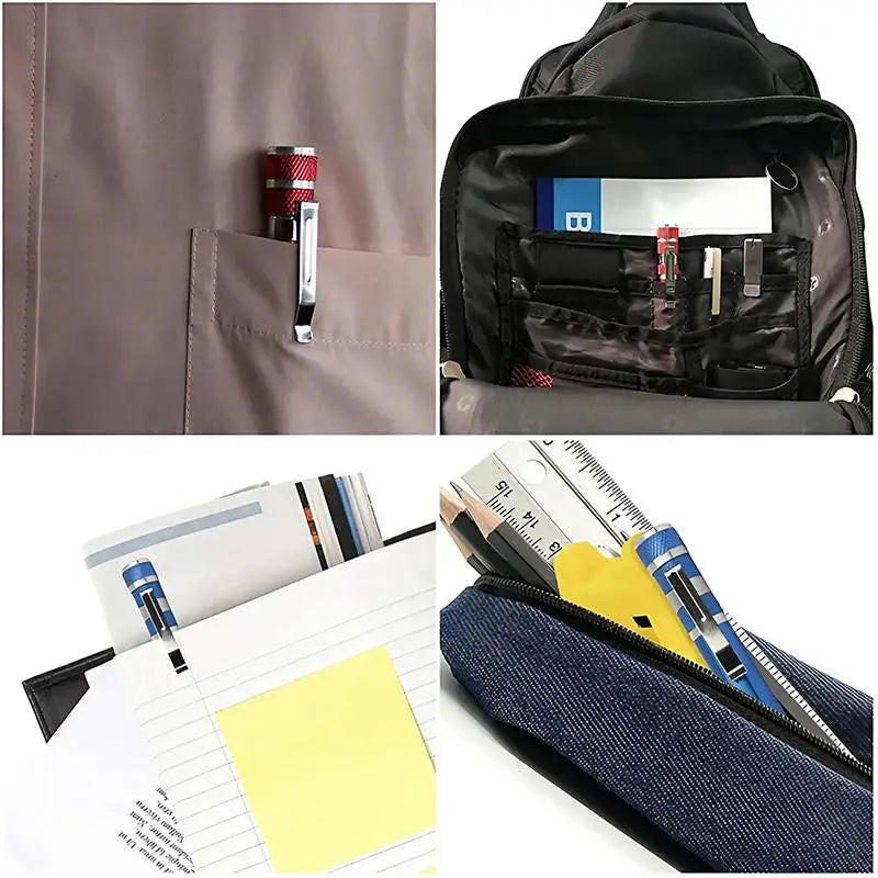 8-in-1 Screwdriver Pen, Multi-Bit Aluminum Pocket Tool for Home Repairs