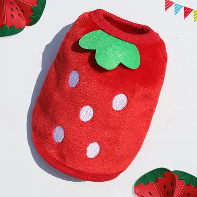 Soft Flannel Puppy Puffer Vest Winter Dog Cat Clothes Small Pets