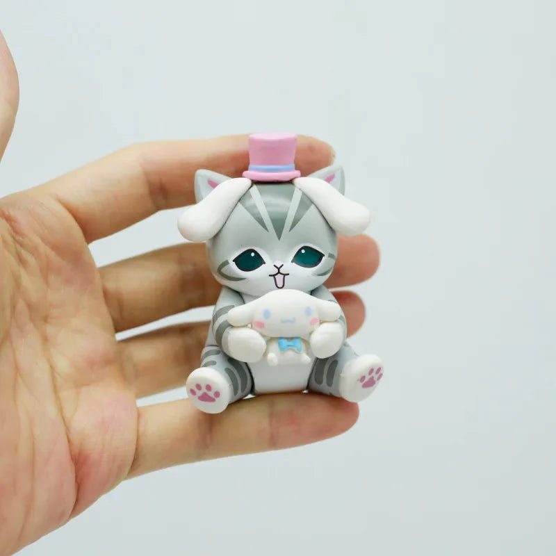 Mofusands Cats Blind Box Mystery Cute Cat Plush Doll Toy Gift for Fans Kids