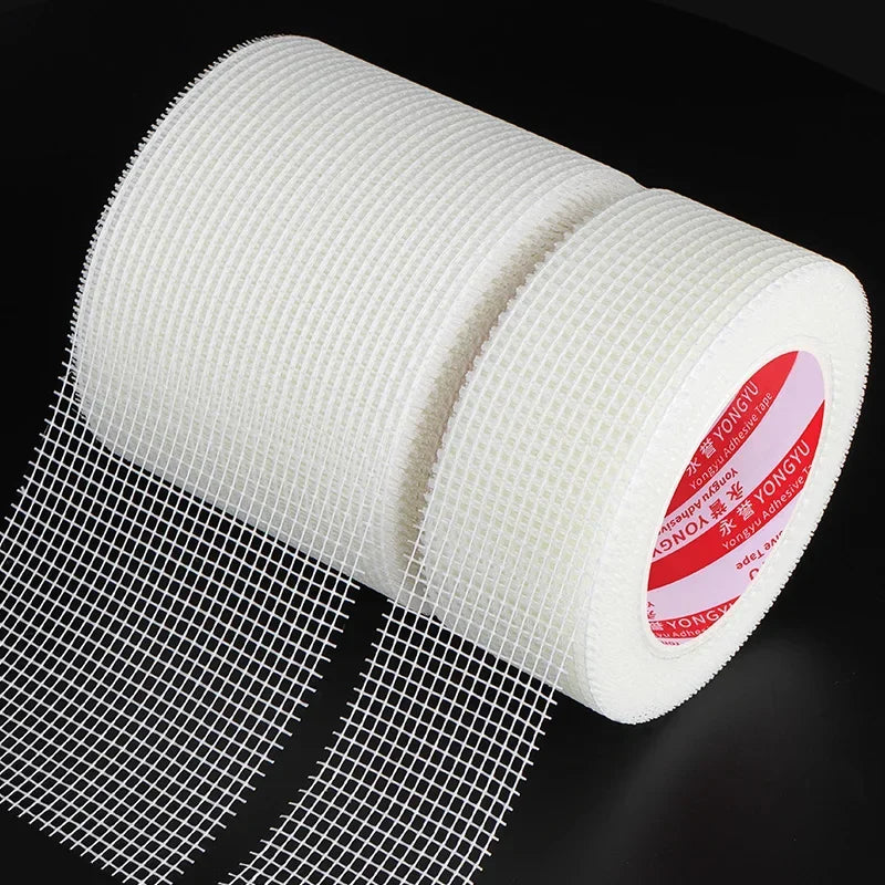 Self-Adhesive Fiberglass Mesh Tape 20M – Drywall Seam & Crack Repair Roll for Walls and Ceilings