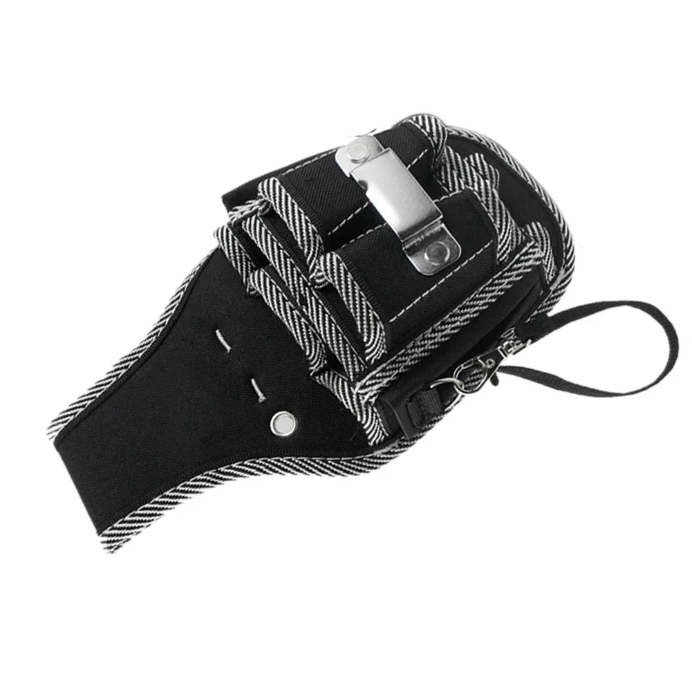 9-in-1 Handyman Tool Waist Belt – 600D Nylon Electrician Pouch & Kit Holder