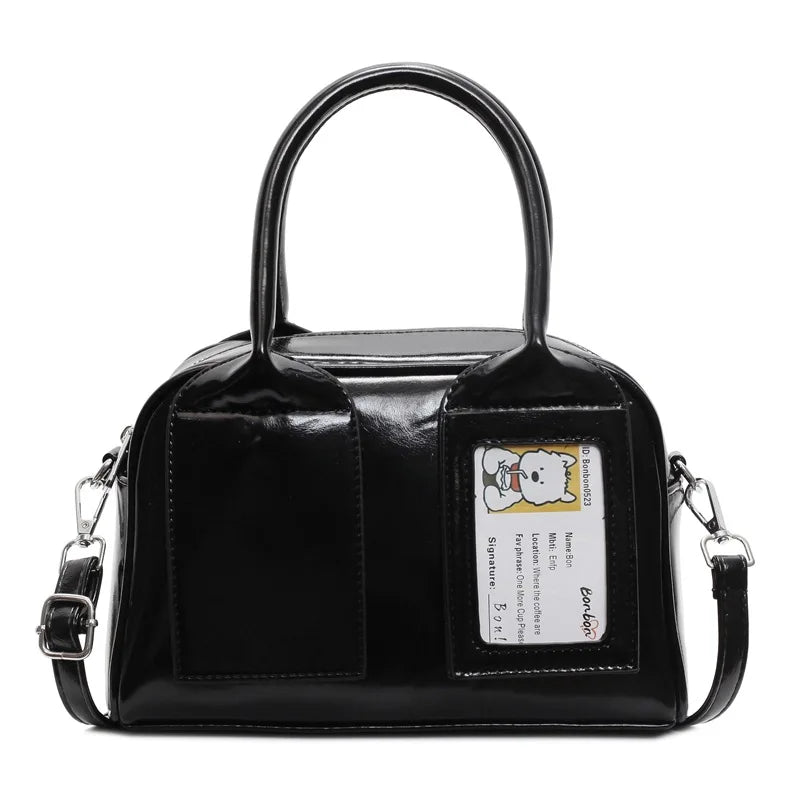 Y2K Transparent Ita Bag – Harajuku Korean Crossbody Shoulder Handbag for Women