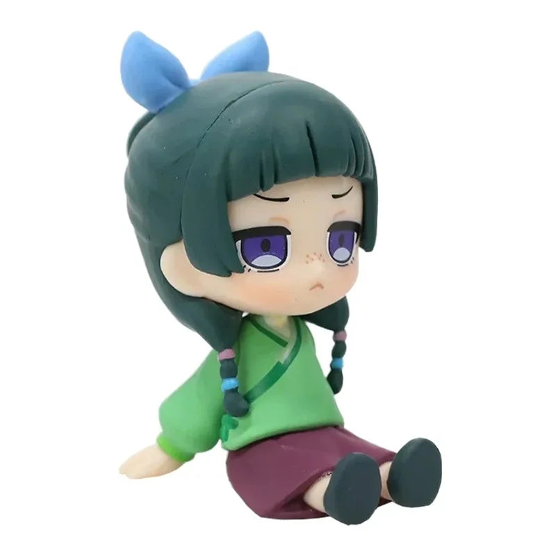 The Apothecary Diaries Maomao & Jinshi Q Version Mini Figures Collectible Anime Desk Figurines Gift
