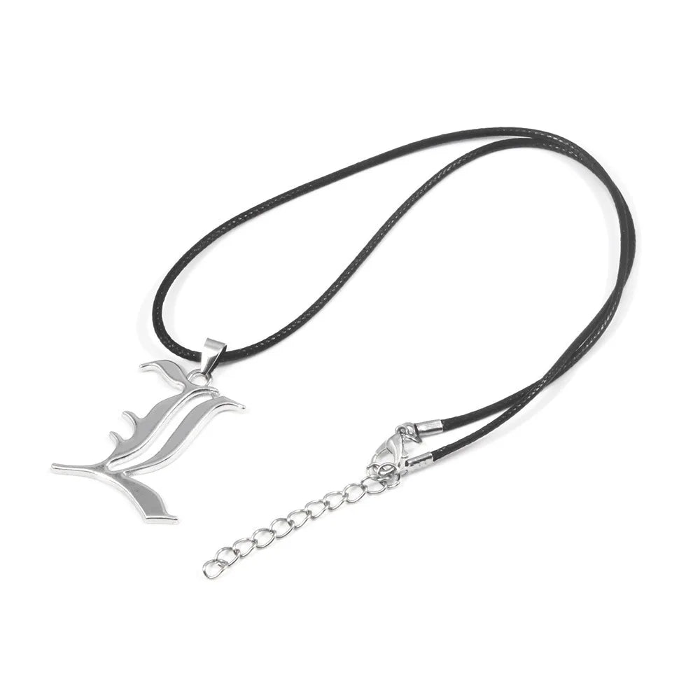 Death Note L Lawliet Necklace Anime Pendant Gothic Cosplay Jewelry Gift for Fans