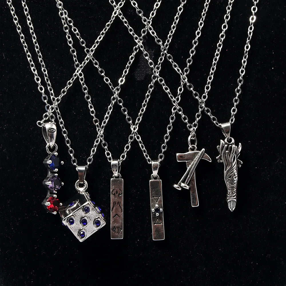 Anime Jujutsu Kaisen Necklace Ryomen Sukuna Itadori Cosplay Pendant Jewelry