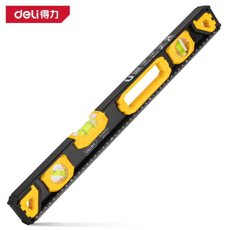 Magnetic Torpedo Spirit Level with 3 Vials, Shockproof Aluminum Bubble Level