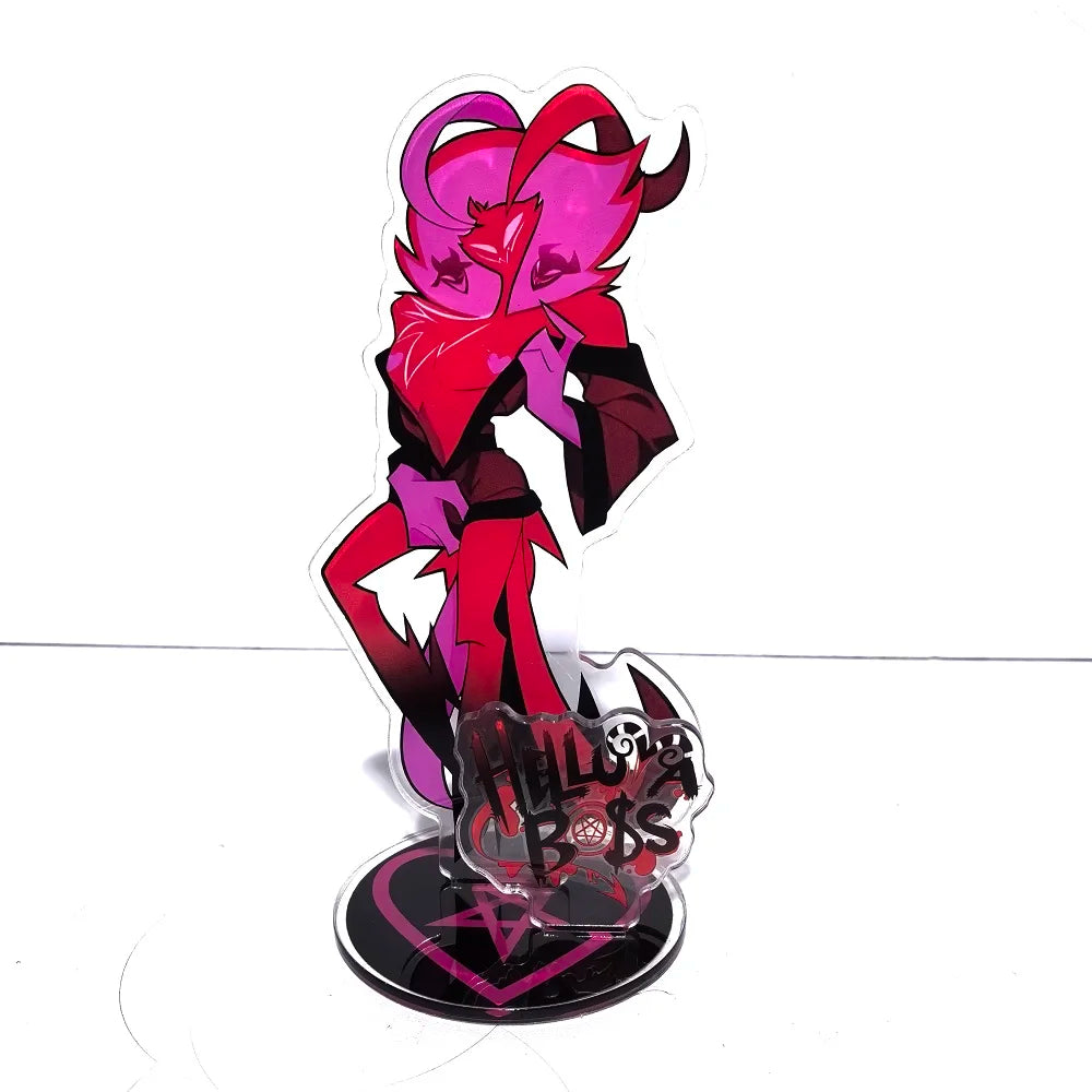 Hazbin Hotel Charlie Morningstar Acrylic Stand – 15cm Anime Desktop Figure Display