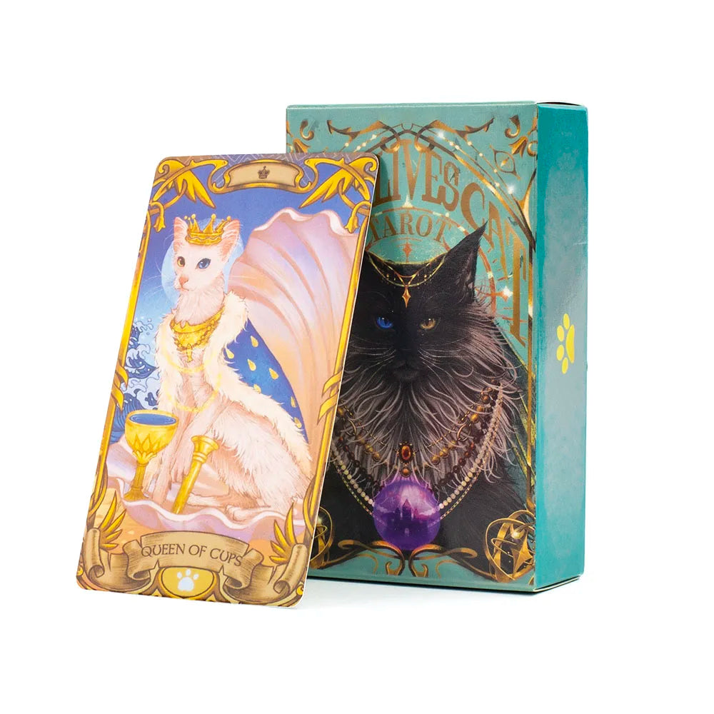 Kitten Tarot Card Deck – 78 Cute Cat Tarot Cards for Beginners & Readers