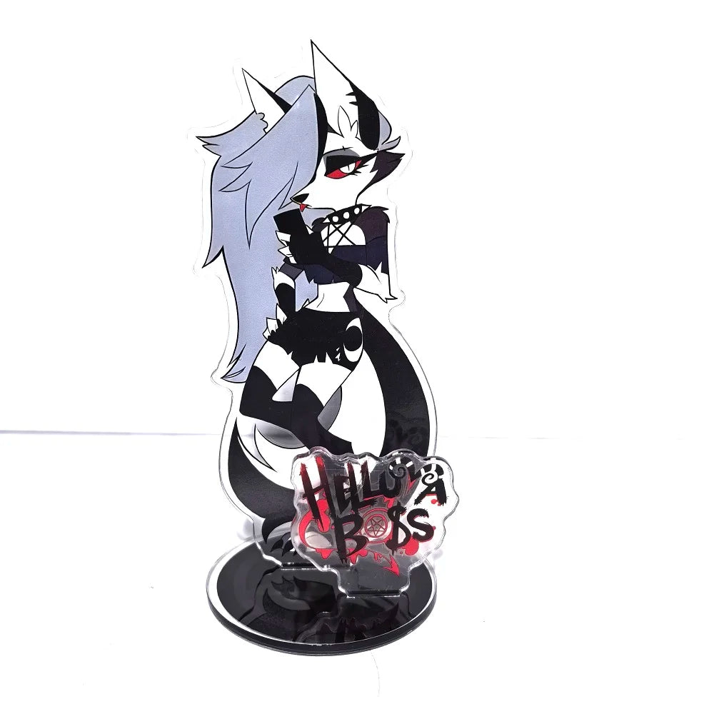 Hazbin Hotel Charlie Morningstar Acrylic Stand – 15cm Anime Desktop Figure Display
