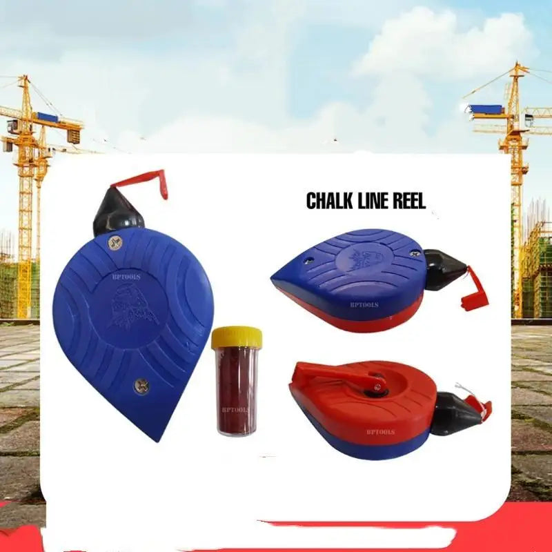 Chalk Line Reel Durable Layout Marker for Construction