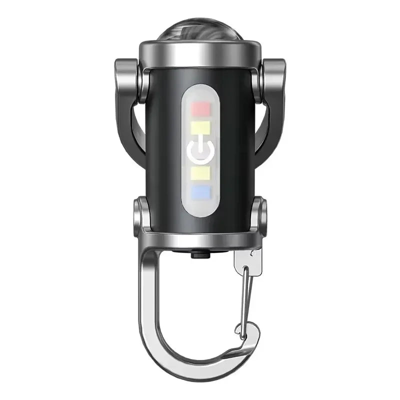 Mini COB LED Carabiner Light – Portable Hanging Work Light for Camping & Repairs