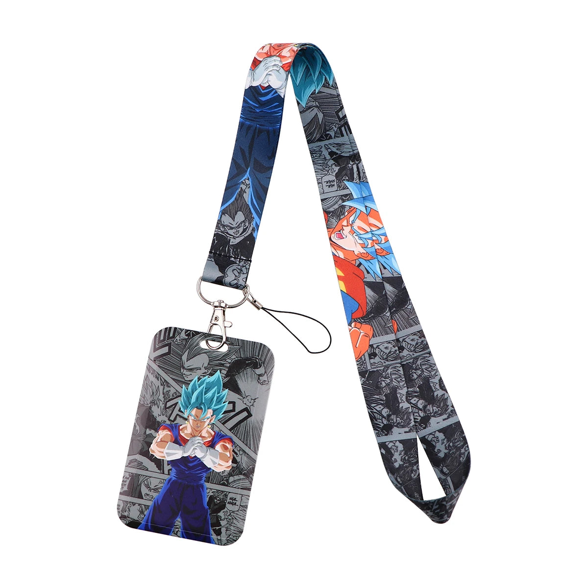 Anime Character Lanyard – Cosplay Key & ID Badge Holder Neck Strap