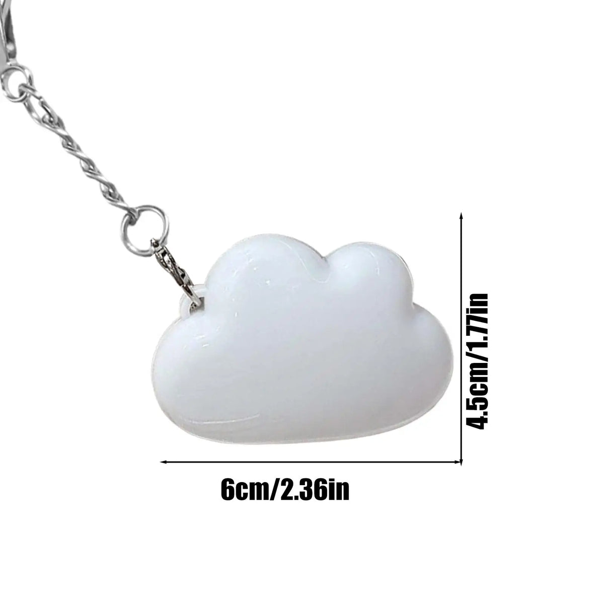 Cute Cat Paw LED Keychain – Touch Cloud Sensor Night Light for Kids Bedroom & Birthday Gift