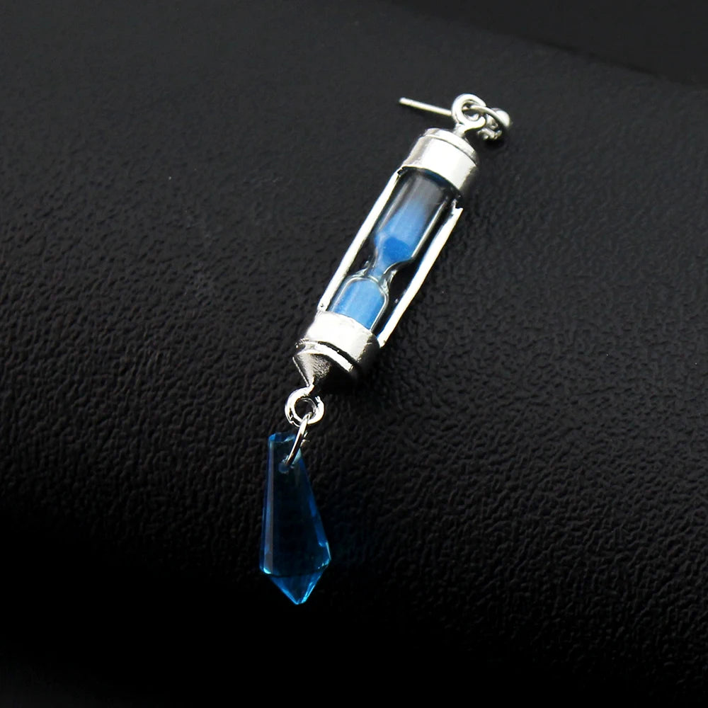Vanitas Hourglass Anime Drop Earrings Ear Cuff Cosplay Jewelry Unisex Gift