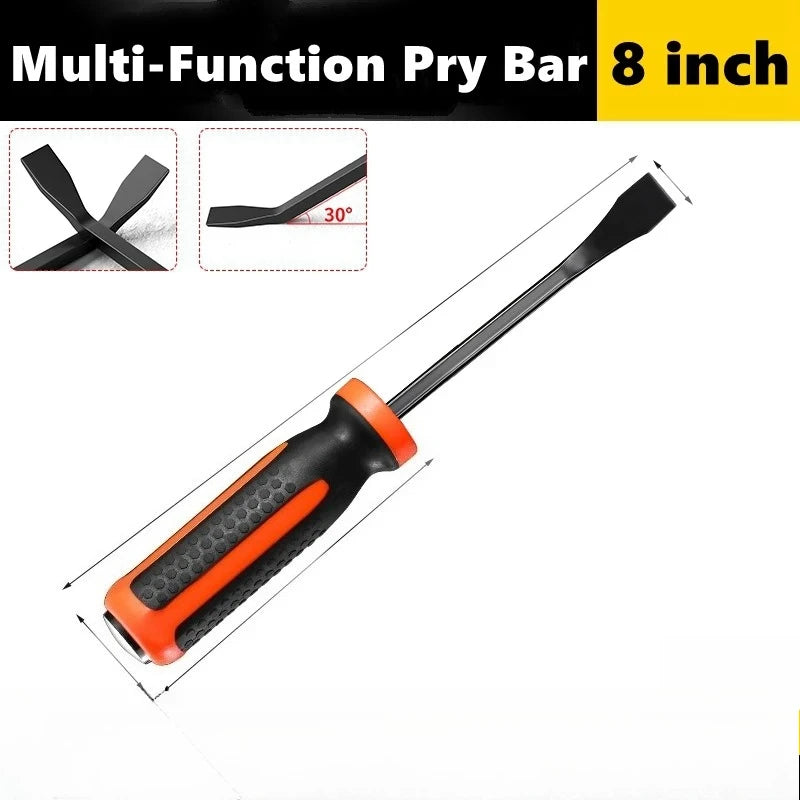 Heavy Duty Multi-Function Pry Bar 8-12 Inch Nail Puller