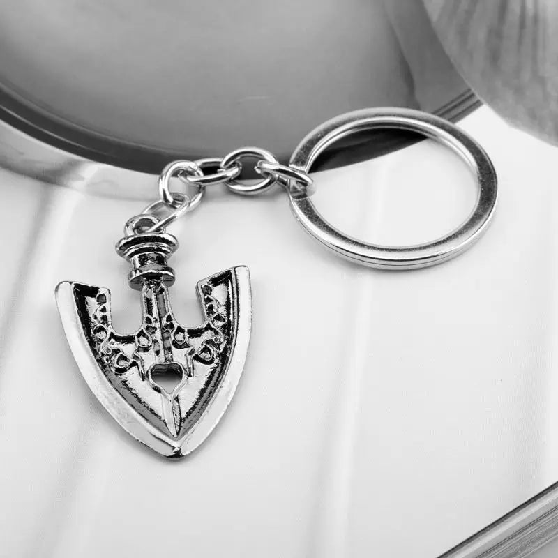 JoJo's Bizarre Adventure Kujo Jotaro Arrow Pendant Chain Necklace - Anime Metal Choker Jewelry Gift for Fans