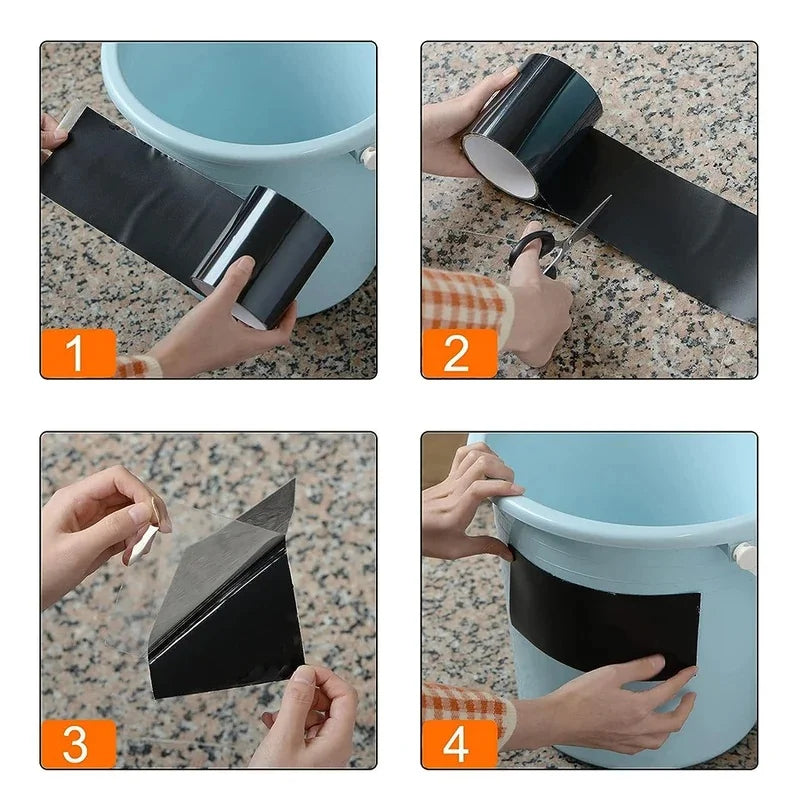 Waterproof Repair Tape 50mm x 5m – Flexible Leak Sealing Tape for Pipes, Roofs & Gutters