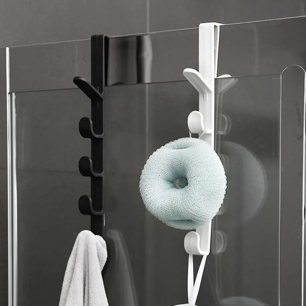 Behind the Door Hook Rack – Heavy-Duty Over-the-Door Coat & Towel Hanger for Home Storage