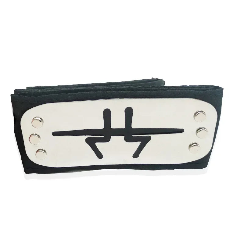 Naruto Anime Leaf Village Ninja Headband Kakashi Cosplay Forehead Protector