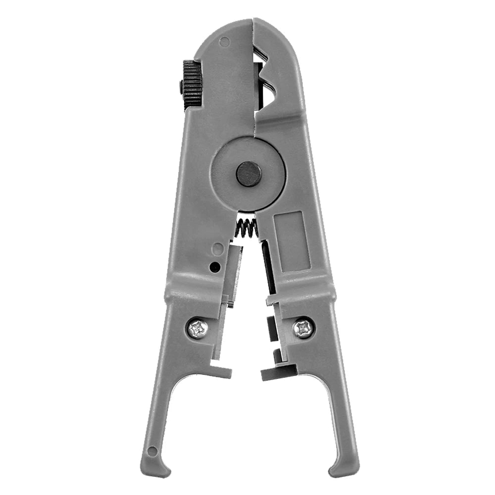 Ethernet Cable Wire Stripper & Cutter Tool for CAT5E CAT6 CAT7 Round Cable, DIY