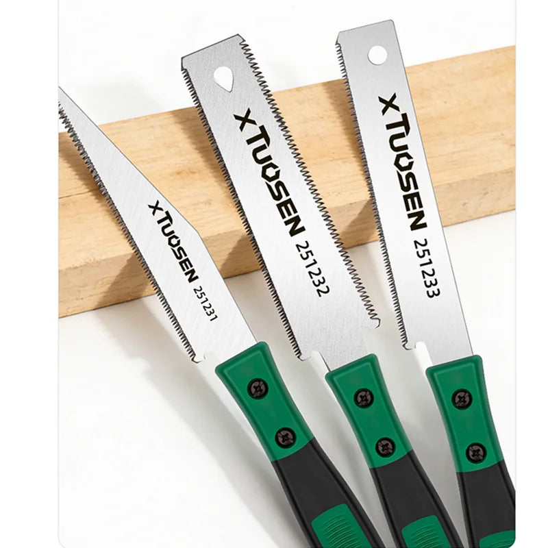 Fine-Tooth Folding Hand Saw for Wood, PVC & Drywall – Compact DIY Pocket Saw