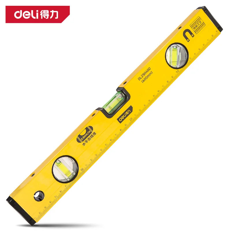 Magnetic Torpedo Spirit Level with 3 Vials, Shockproof Aluminum Bubble Level