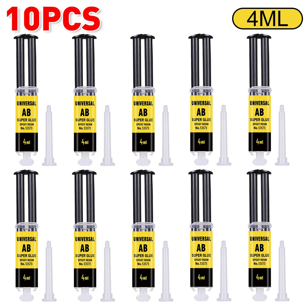 Epoxy AB Glue Clear Strong Adhesive for Metal Wood Plastic
