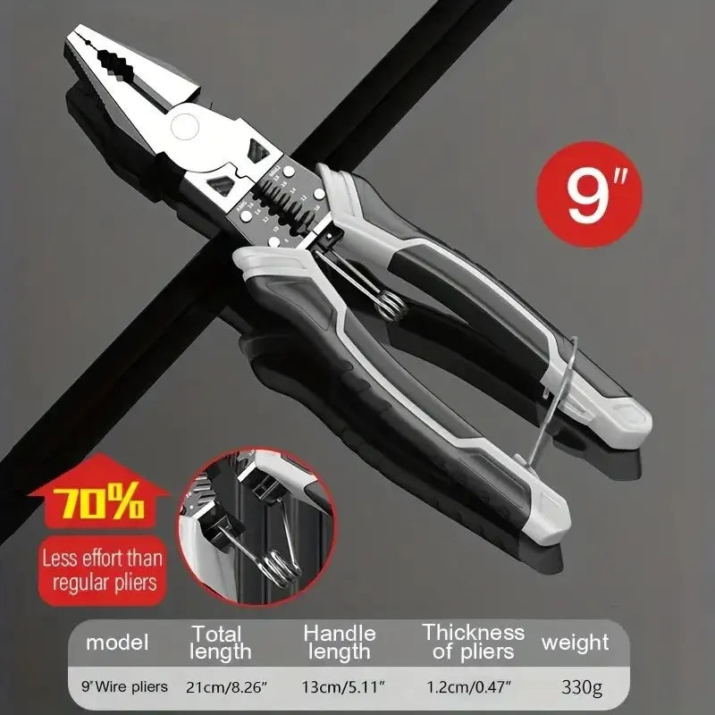 Needle Nose Diagonal Pliers Multifunction Wire Cutting Tool