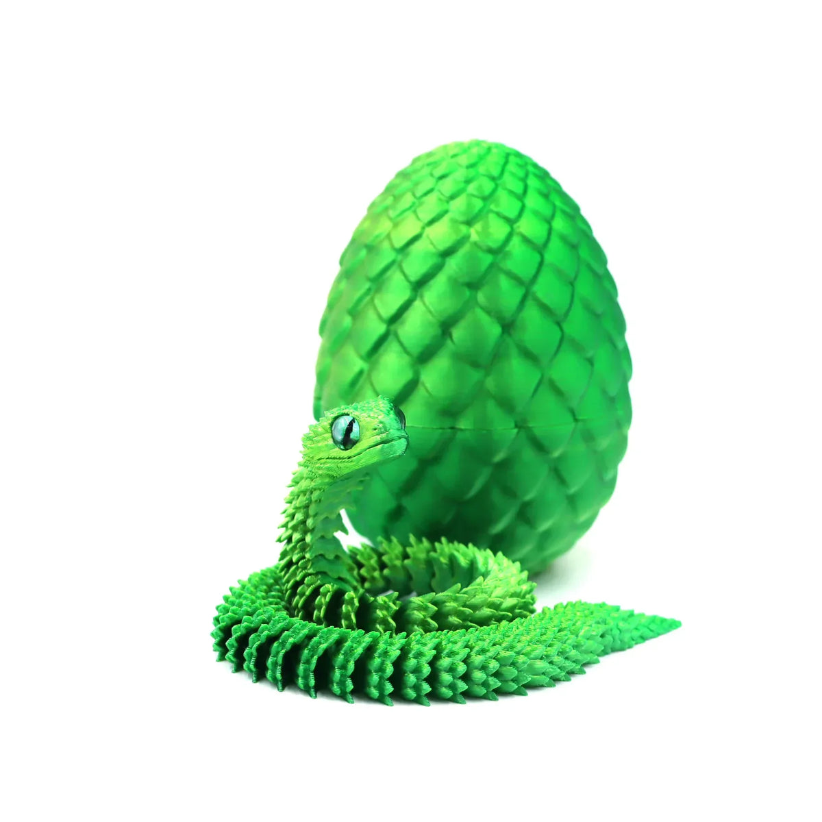 Anime 3D Printed Snake Egg Fidget Action Figure Stress Relief Desktop Ornament Gift