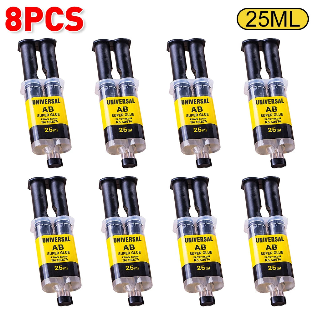 Epoxy AB Glue Clear Strong Adhesive for Metal Wood Plastic
