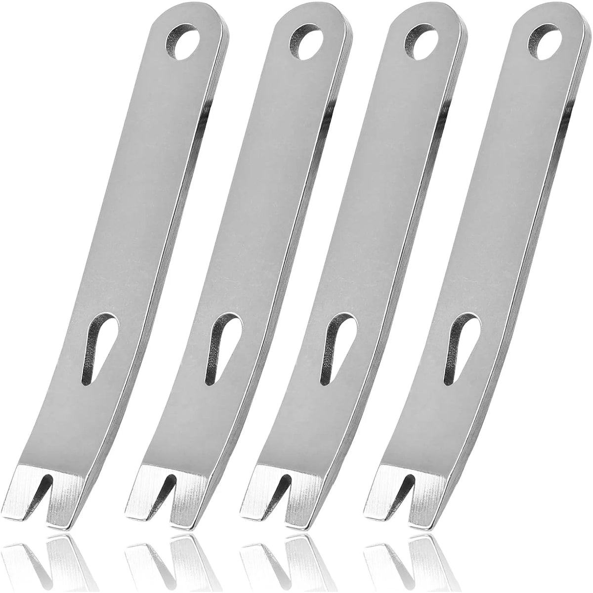 Mini Stainless Steel Pocket Pry Bar Crowbar EDC Tool