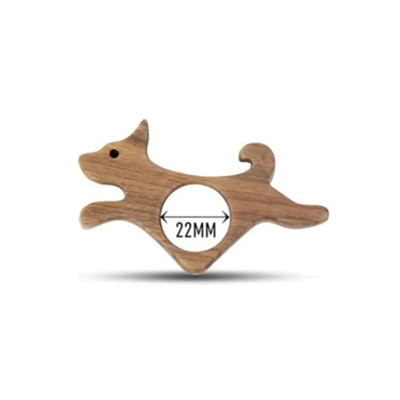 Wooden Cat Dog Bookmark – Cute Pet Reading Page Marker for Book Lovers