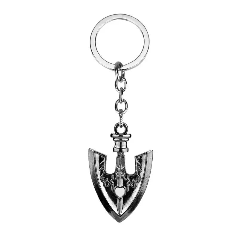 JoJo's Bizarre Adventure Kujo Jotaro Arrow Pendant Chain Necklace - Anime Metal Choker Jewelry Gift for Fans