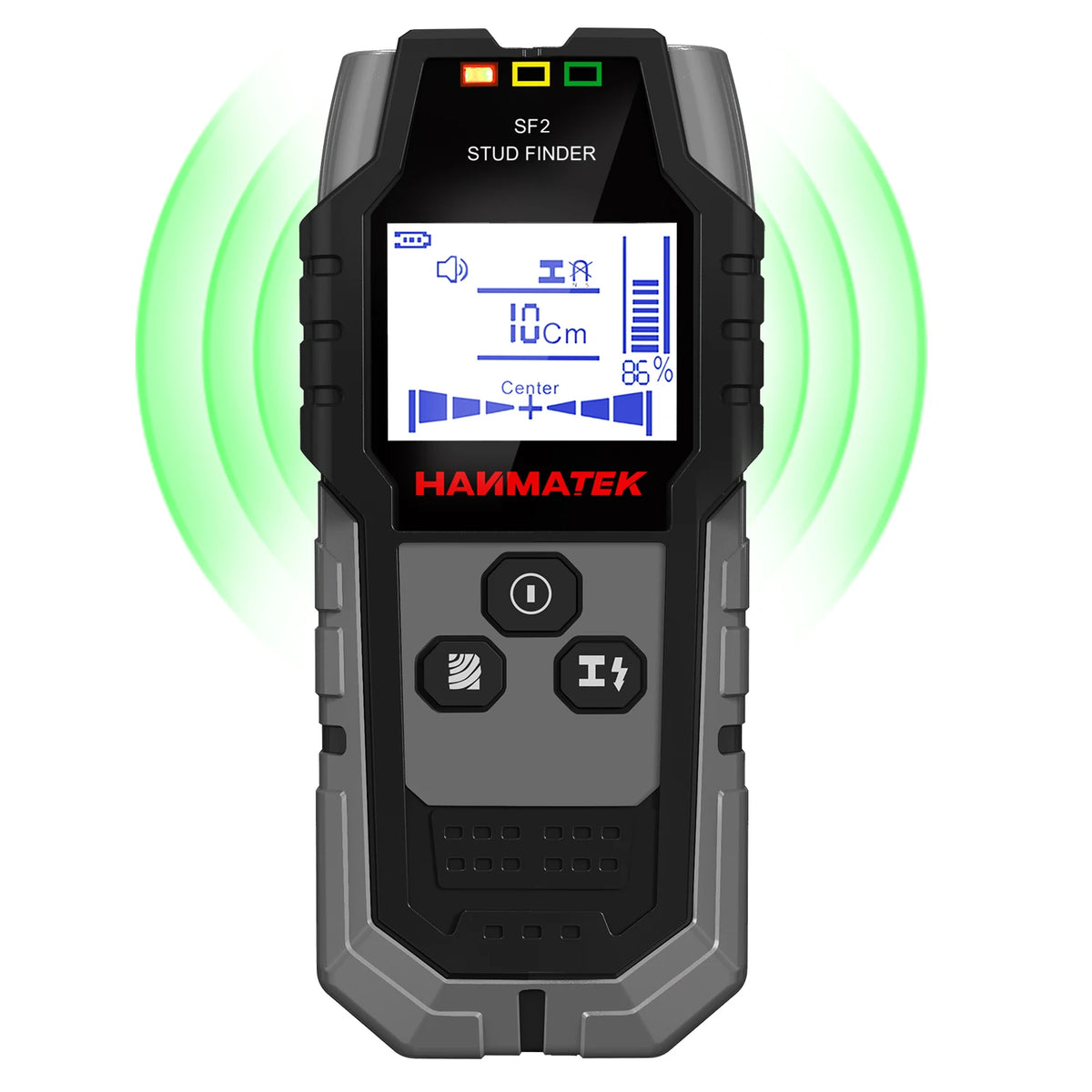 4-in-1 Stud Finder Wall Scanner for Wood, Metal & Live Wire Detection
