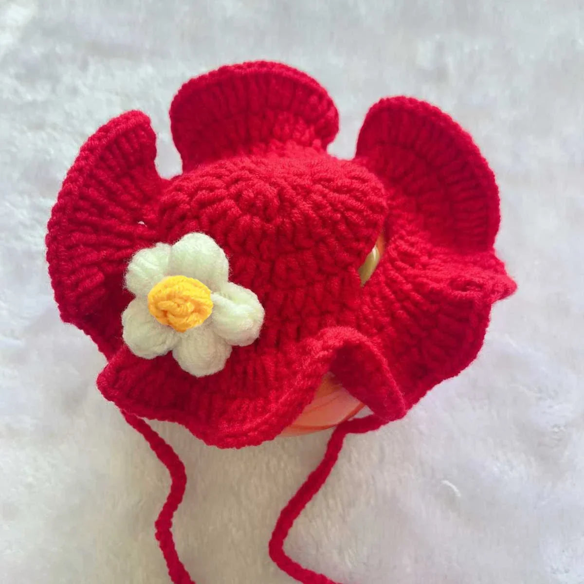 Knitted Cat Hat for Pets – Cute Cosplay Party Headwear