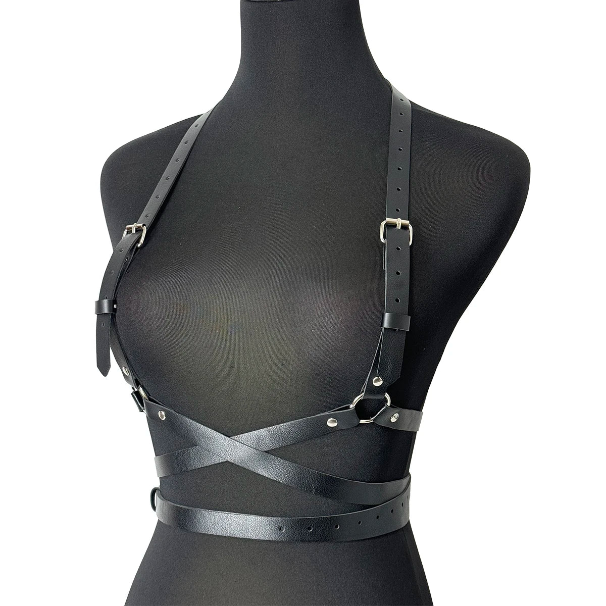 Punk Body Harness Corset Belt - Gothic Street Style Waistband Suspenders