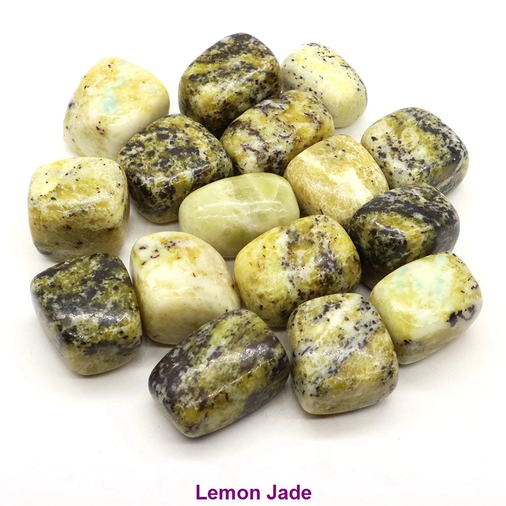 Natural Tumbled Healing Stones Crystal Gemstones Polished Chakra Reiki Meditation Decor Gift
