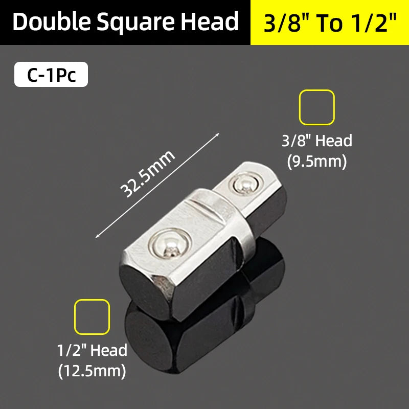 Socket Adapter Converter Set Ratchet Drive Reducer Kit