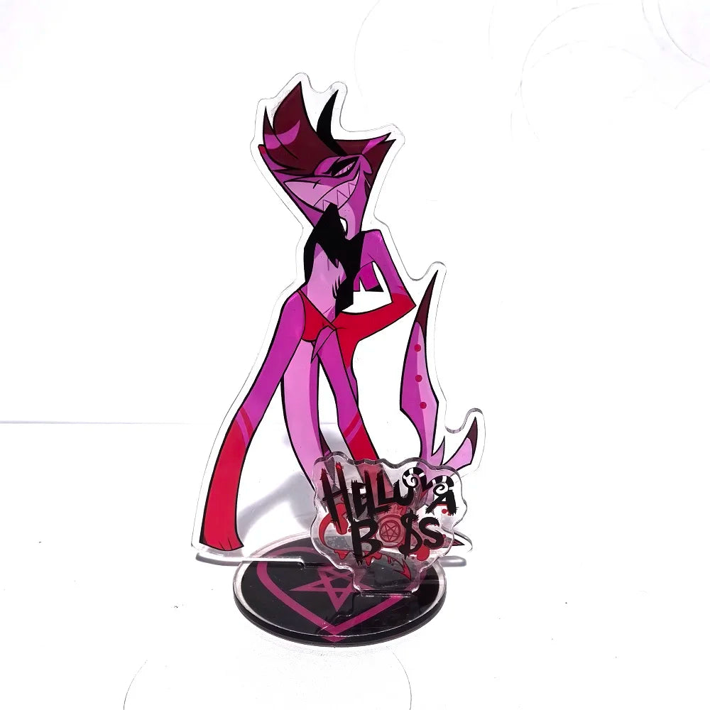 Hazbin Hotel Charlie Morningstar Acrylic Stand – 15cm Anime Desktop Figure Display