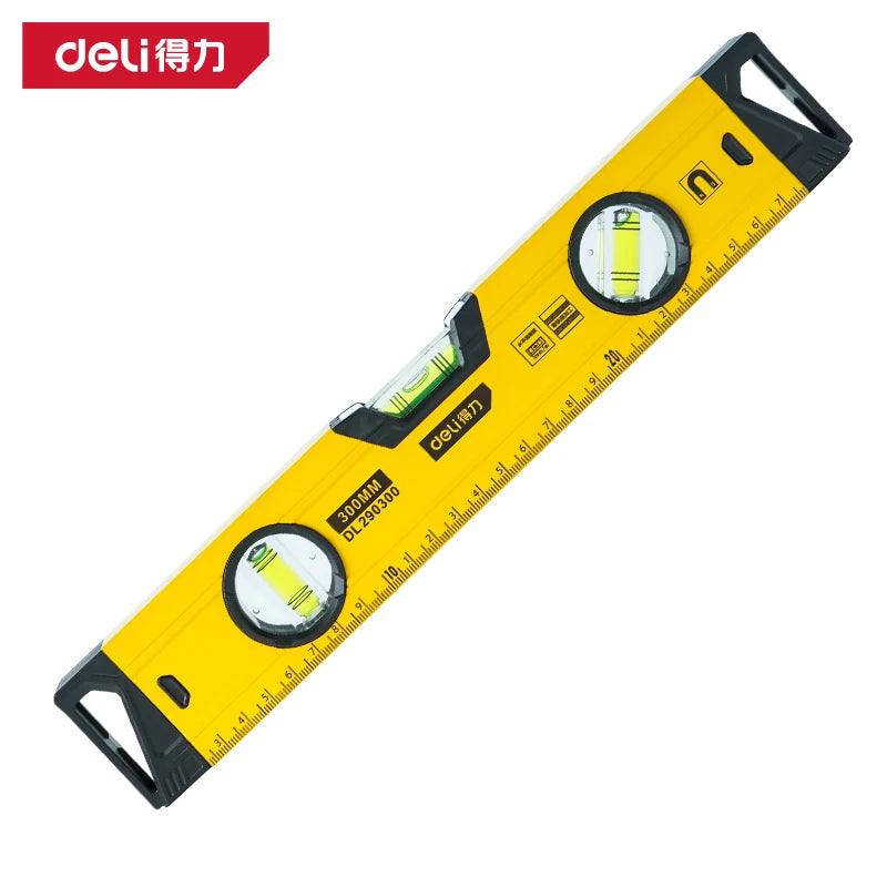 Magnetic Torpedo Spirit Level with 3 Vials, Shockproof Aluminum Bubble Level