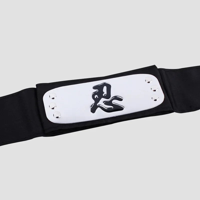 Naruto Anime Leaf Village Ninja Headband Kakashi Cosplay Forehead Protector