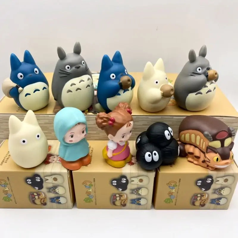 Anime Cartoon Blind Box Figurine Toy Cute Desk Bedroom Decor Birthday Gift