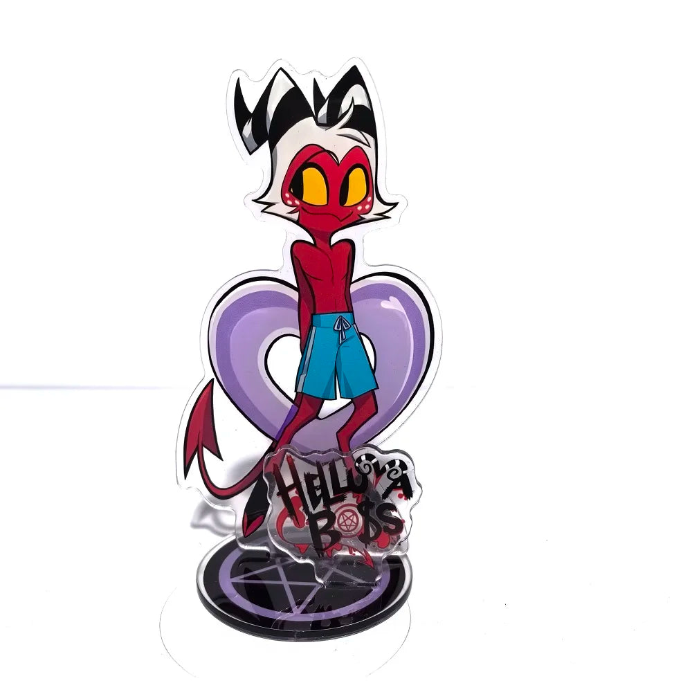 Hazbin Hotel Charlie Morningstar Acrylic Stand – 15cm Anime Desktop Figure Display
