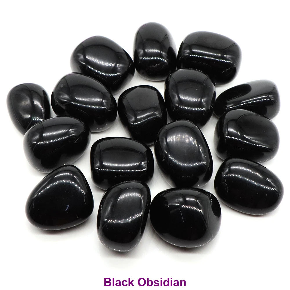 Natural Tumbled Healing Stones Crystal Gemstones Polished Chakra Reiki Meditation Decor Gift