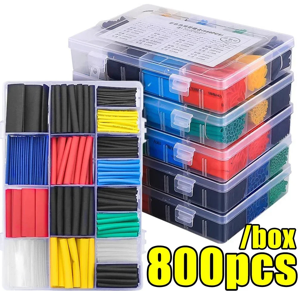 Heat Shrink Tube Kit Assorted Electrical Wire Insulation Sleeving