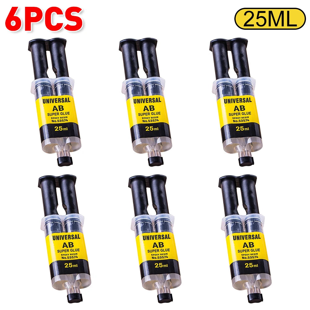 Epoxy AB Glue Clear Strong Adhesive for Metal Wood Plastic