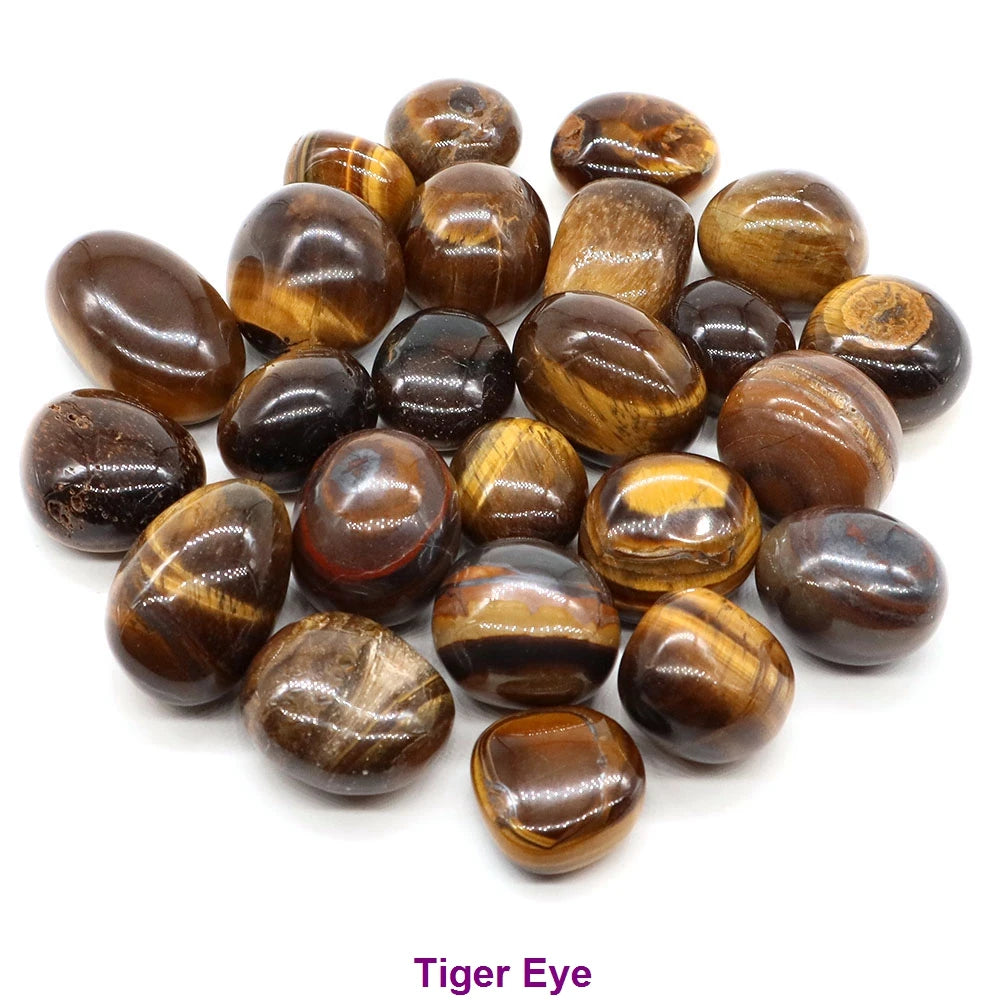 Natural Tumbled Healing Stones Crystal Gemstones Polished Chakra Reiki Meditation Decor Gift
