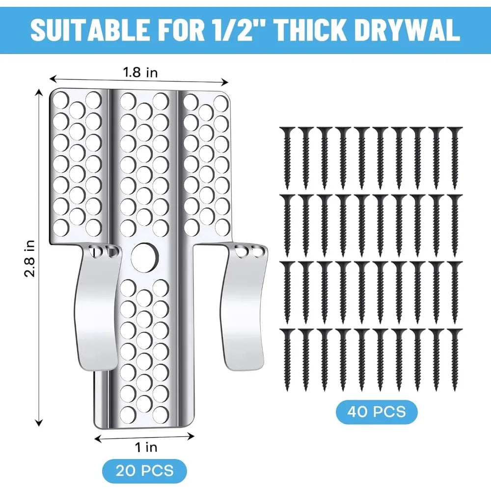 Drywall Repair Clips Patch Kit Wall Hole Fixing Hardware